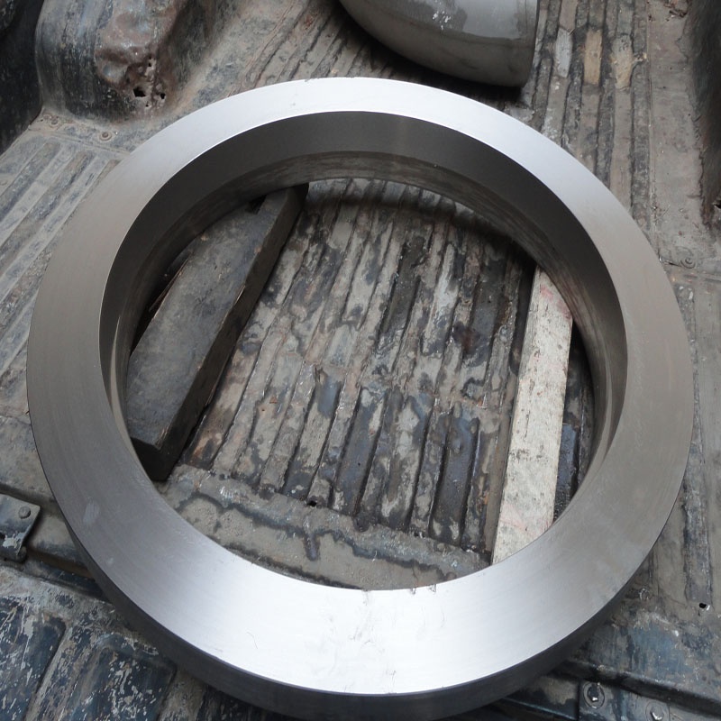 titanium alloy flange with hot forging