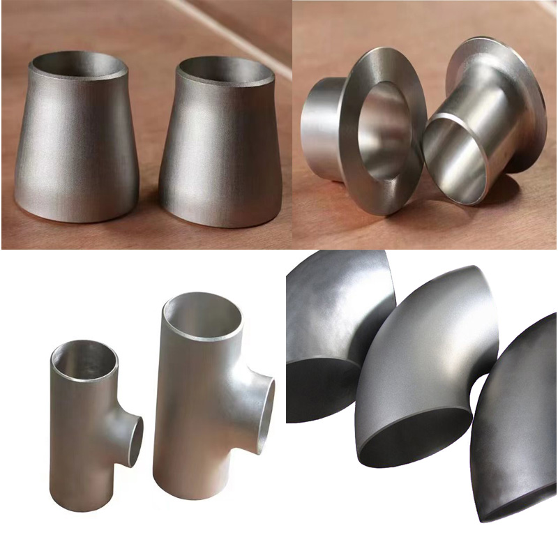 Gr2 titanium elbows, tees