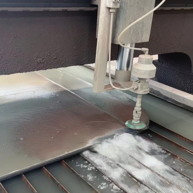 titanium plate water jet cutting