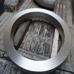 titanium alloy flange with hot forging