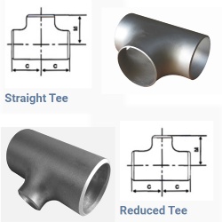 5mm tee titanium elbow