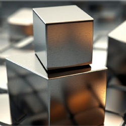 2 inch Tungsten Cube